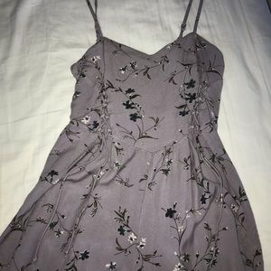 UO Purple floral ROMPER